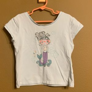 American Girl Mermaid Tshirt for Girls Sz 7/8
